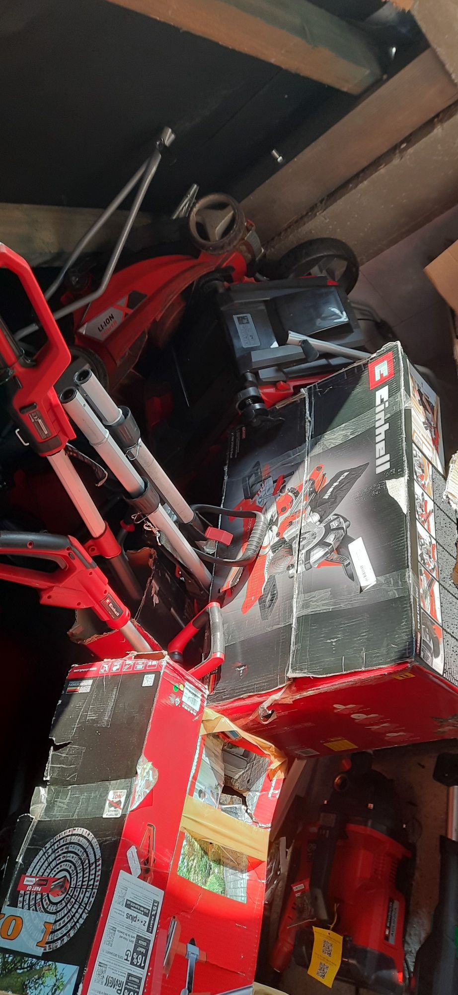 2 palety Elektronarzedzi ogród piły na wysiegniku ukośnica