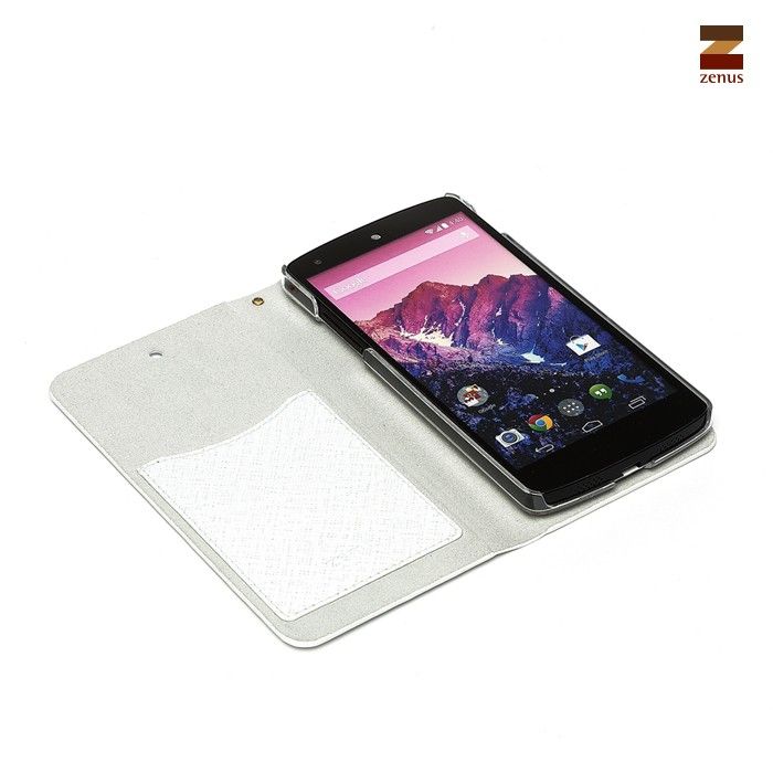 Zenus Minimal Diary LG Google Nexus 5 White