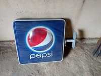 Świecący kaseton reklamowy Neon Pepsi