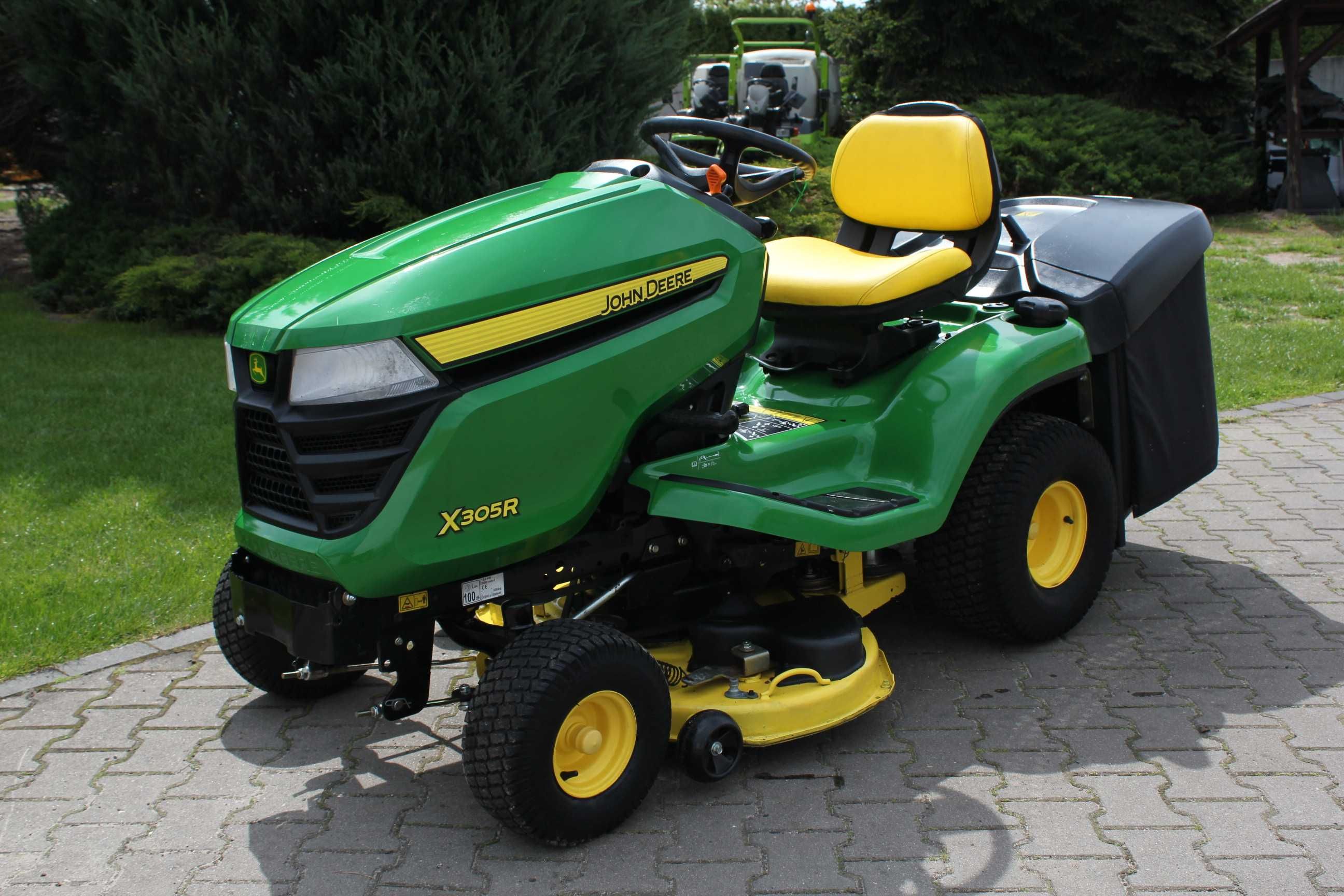 John deere X305R x 305 r Kawasaki V2 TRAKTOREK Kosiarka