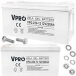Akumulator żelowy do ups 12v 220ah gel solarny [AKU67]