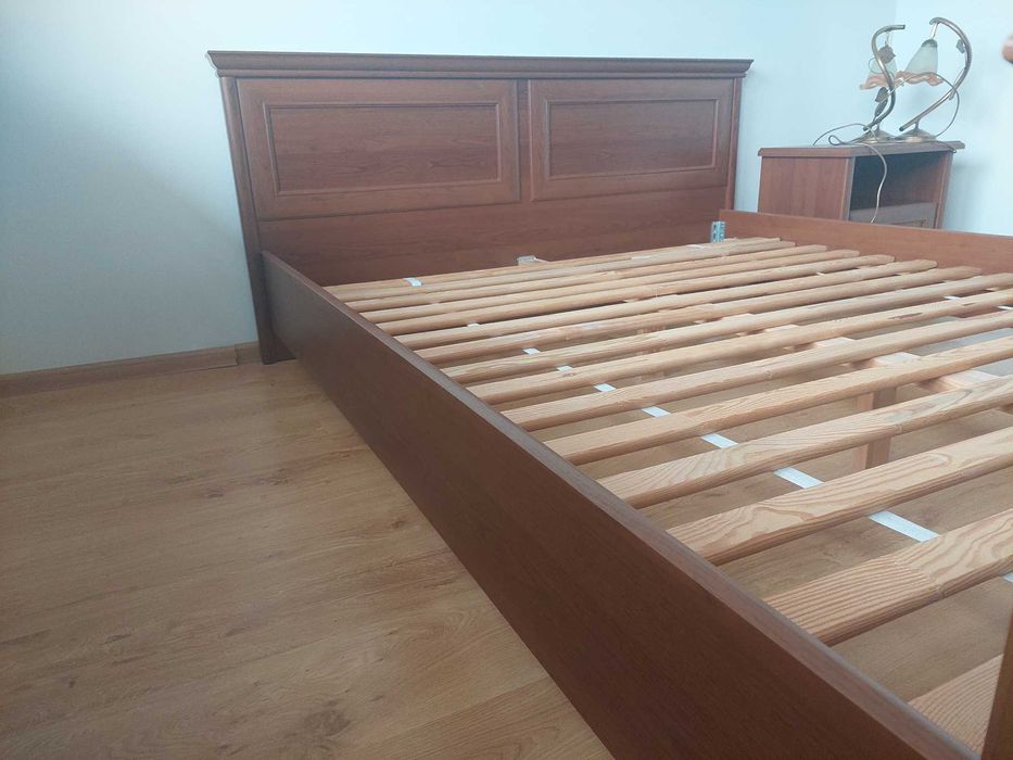 Łóżko KENT BRW Kasztan