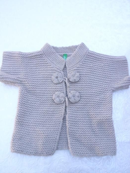 casaco sem mangas benetton 18 meses