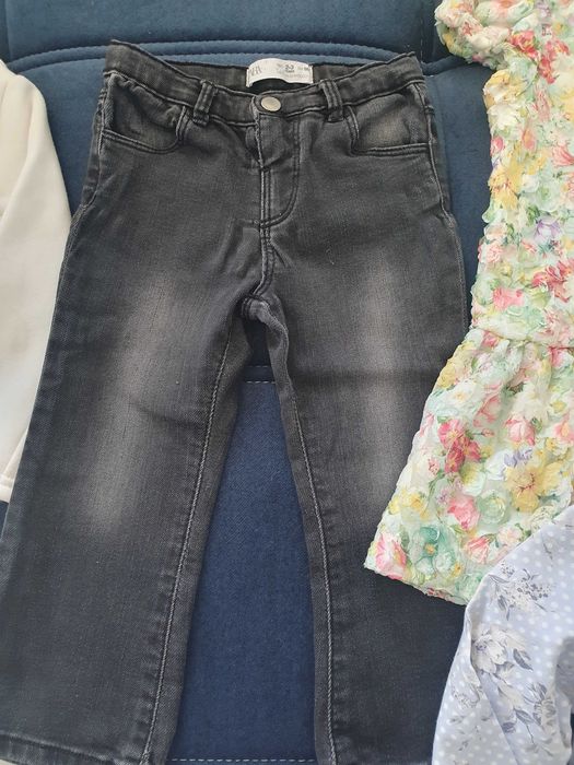 Mayoral. Zara, DKNY zestaw firmowych ubranek po dziewczynce r.  92