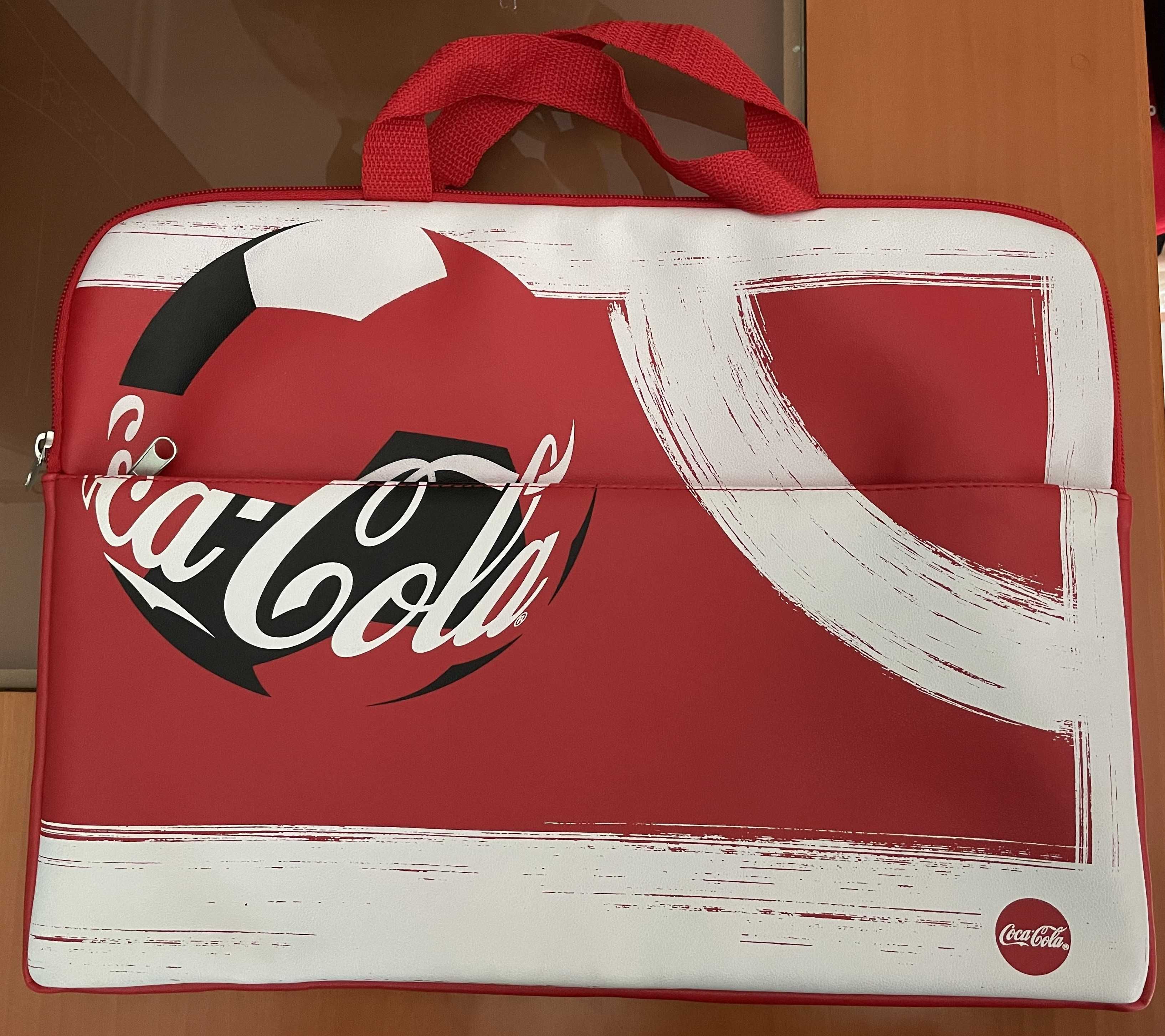 Pasta computador ou porta-documentos Coca-Cola