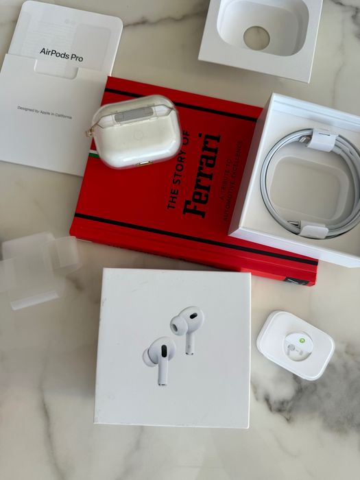 AirPods PRO 2 with box invoice cable earbuds like new caixa cabo Apple
