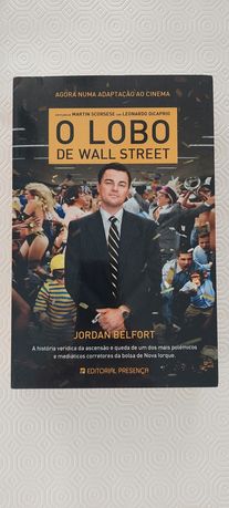 Livro "O Lobo de Wall Street" NOVO
