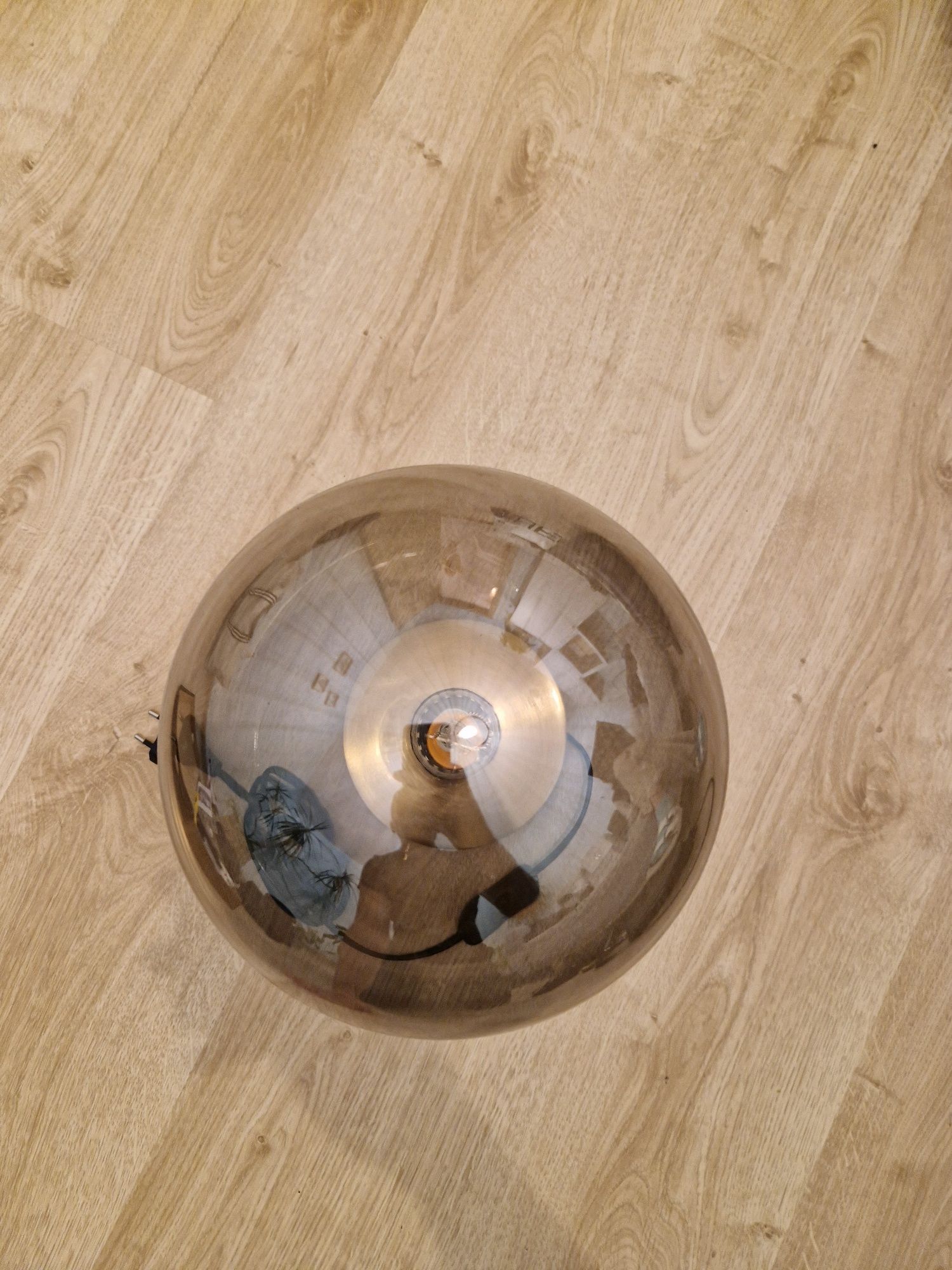 Lampa Ikea Żarówka Złota Lampka nocna