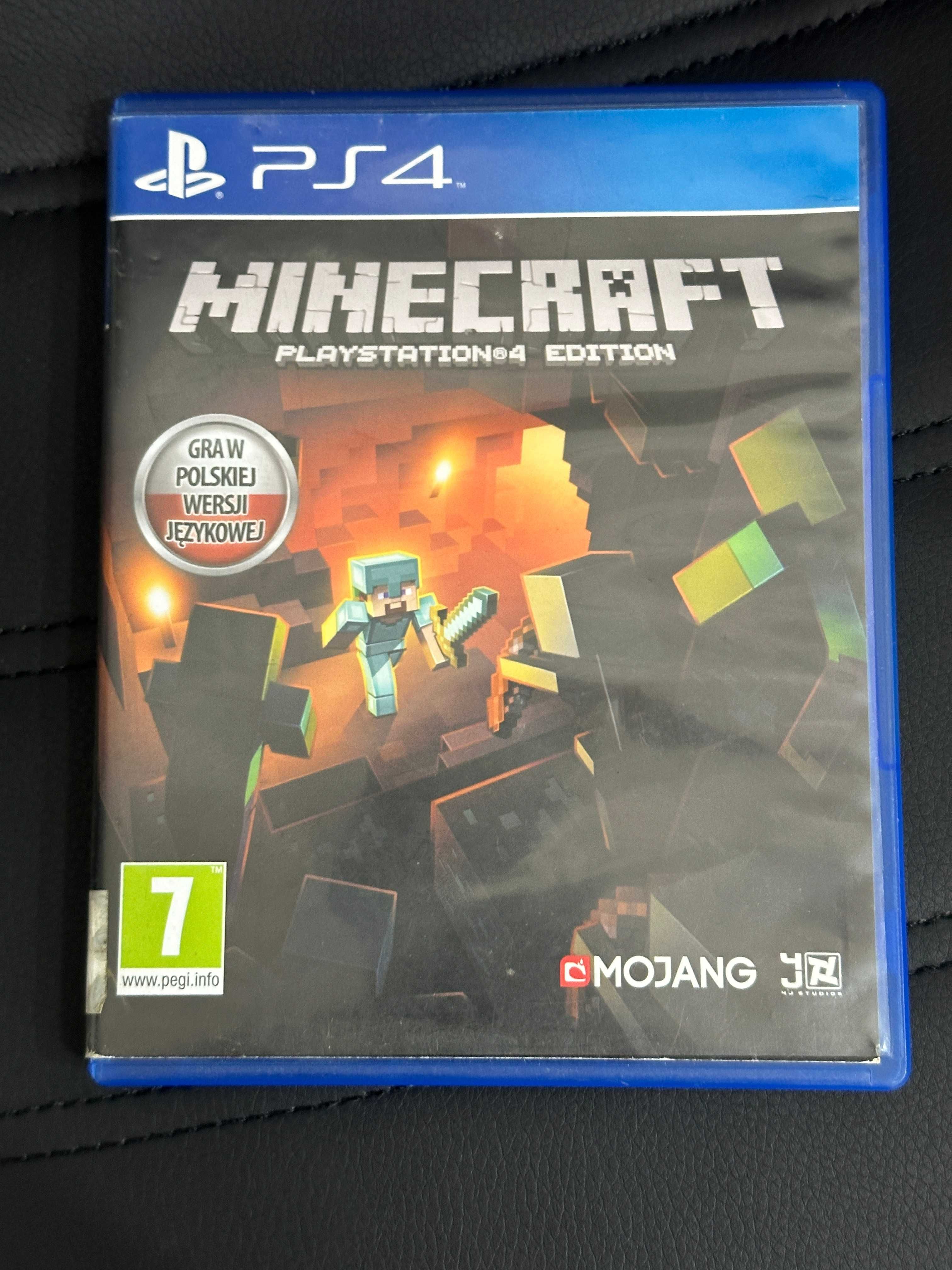 Gra Minecraft PS4 PS5 PlayStation 4 5 polska wersja językowa