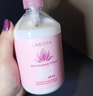 Освітлюючий гель для інтимної гігієни