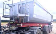 Carnehl CHKS/AH  Naczepa aluminiowa z wkładką, lekka tylko 4930kg