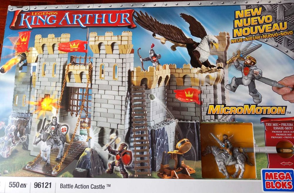 Mega Bloks - Legends King Arthur - 550 pcs
