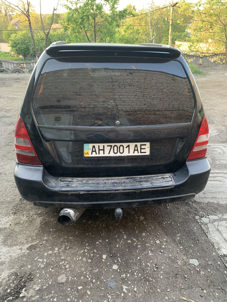 Subaru forester 2004 2,4 turbo , МКПП. Торг