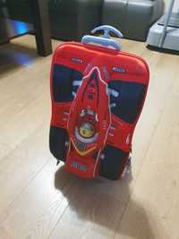 Corvet, Auto, walizka na kółkach, czerwony