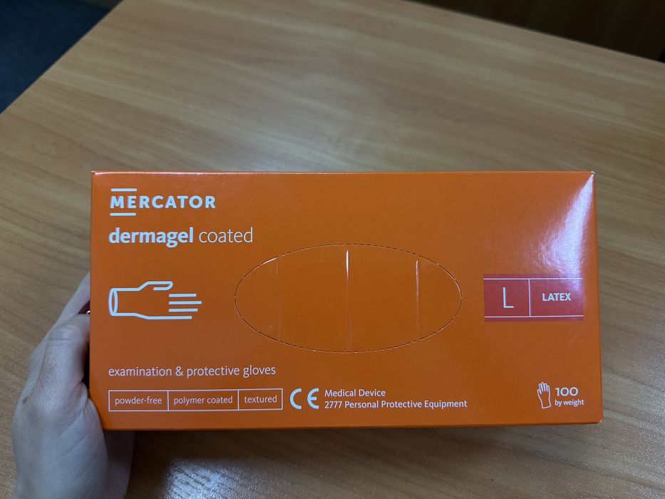 Продам рукавички латексні нестерильні медичні