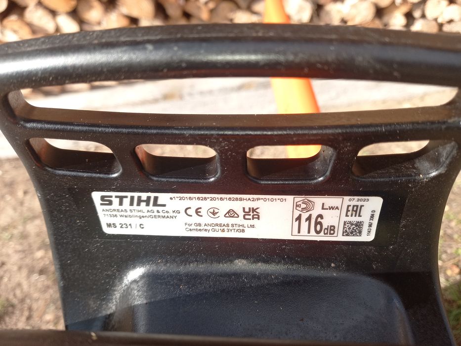 Piła Spalinowa Stihl MS 231 Moc 2.7KM 07.2023 Jak Nowa !