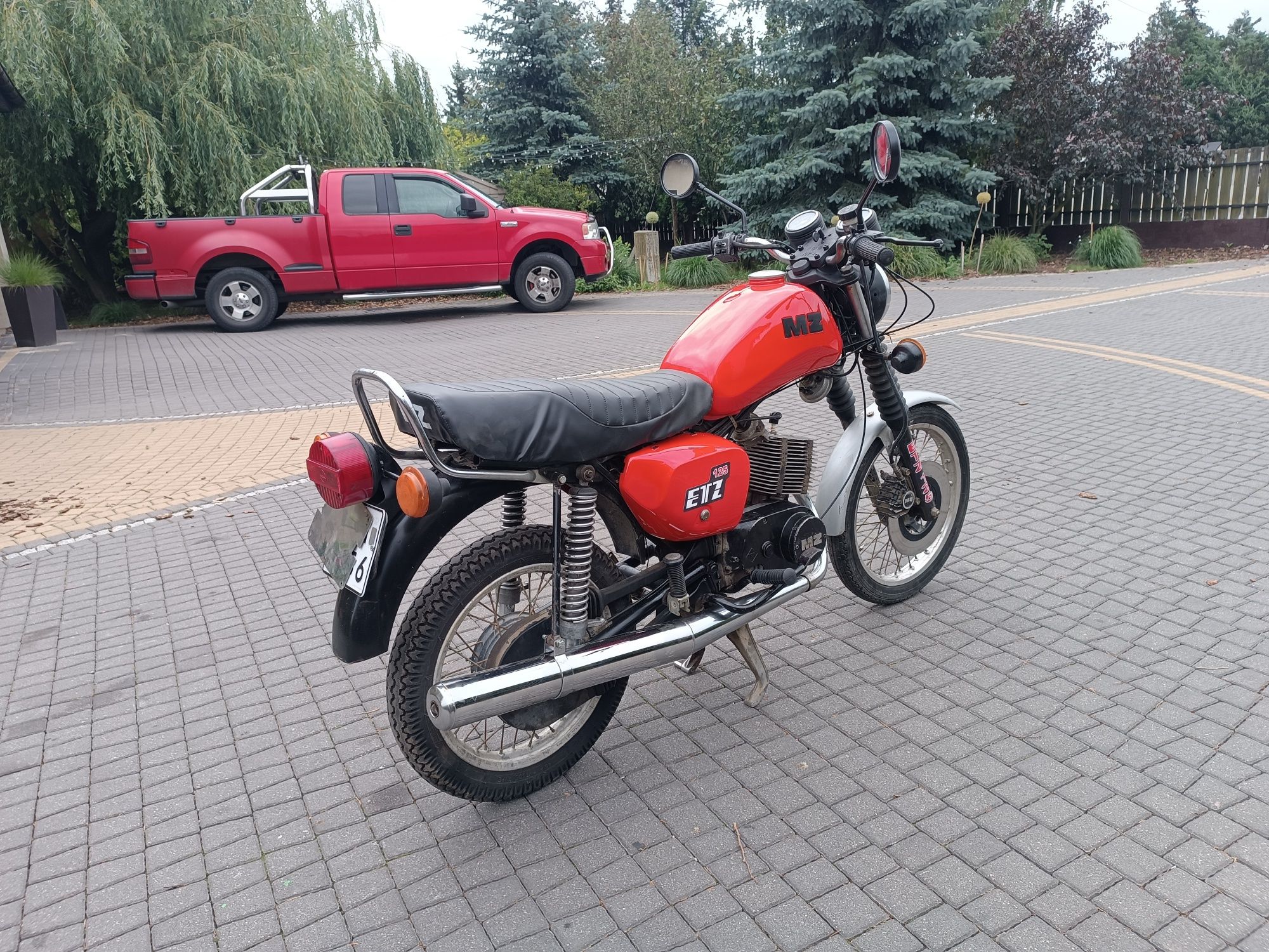 MZ etz 125 zamiana zamienię motocykl quad cross prl auto bus