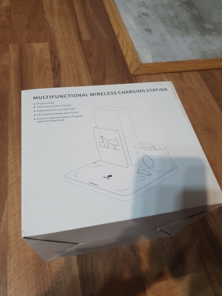 COLSUR Ładowarka indukcyjna 3 w 1,