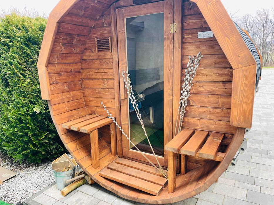 Domek dla 4 osób , sauna ,ogród, jacuzzi.