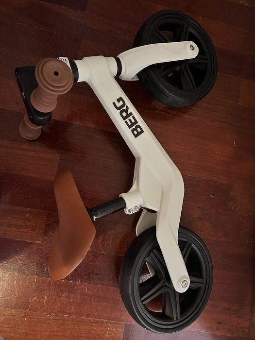 Bicicleta Berg de Aprendizagem Roda 10'' Bege