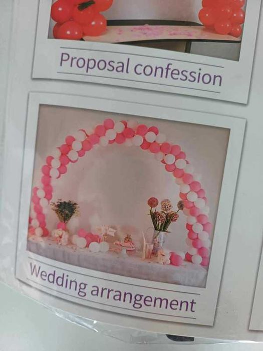 łuk balonowy na stół do tworzenia girland balonowej wielokrotny użytek