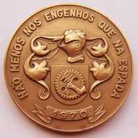 Medalha de Bronze Escola Militar de Electromecânica Paço de Arcos 1970
