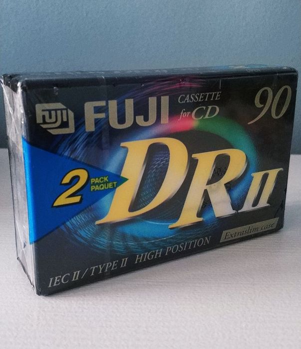 Kasety magnetofonowe Fuji 90 DRII 2 pak