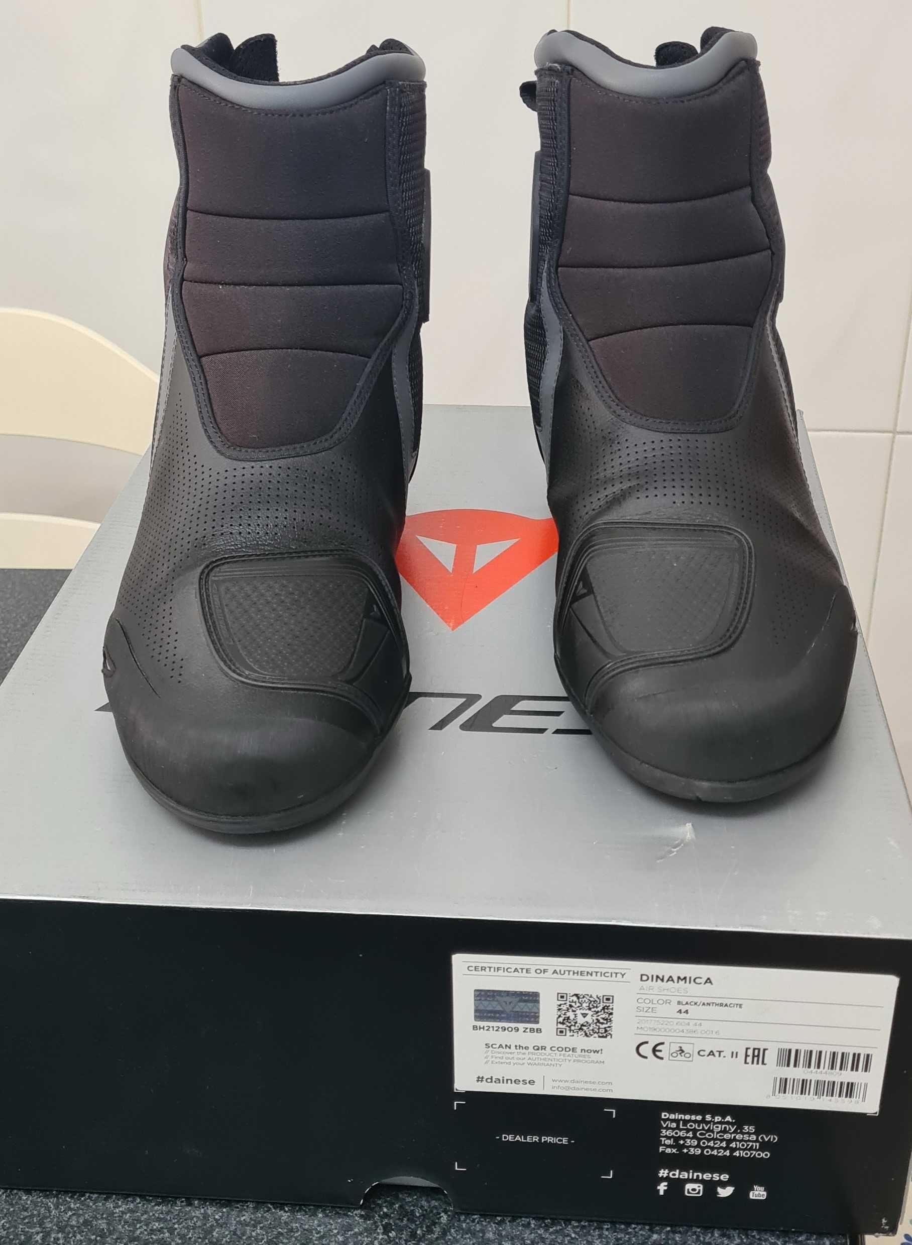 Botas Dainese Dinamica Air Shoes Black/Anthracite