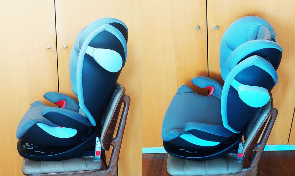 Cadeira auto 2 em 1 Cybex Pallas M-Fix Gold Line Grupo 1/2/3
