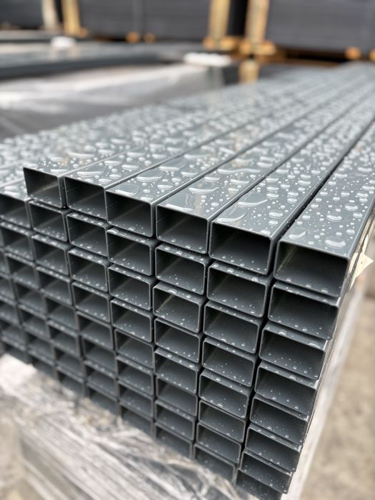 OKAZJA! Słupki II gat. Cena za sztuke 2.3m 60x40 Grafit Zielone