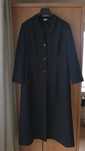 Płaszcz , czarny , długi roz.48 - 4 XL , XXXXL
