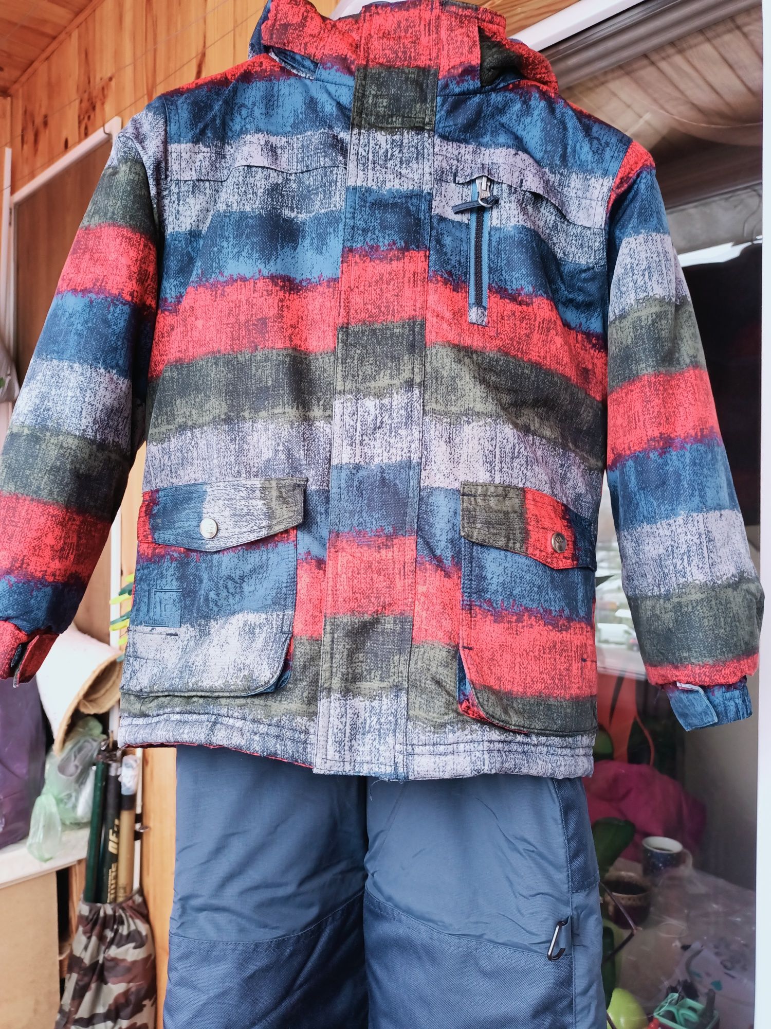 Зимняя куртка и брюки  Peluche&Tartine 122-134 (7-9 років)