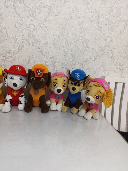 Щенячий патруль м'яка іграшка Маршал Зума Гонщик Скай Ліберті Крипиш