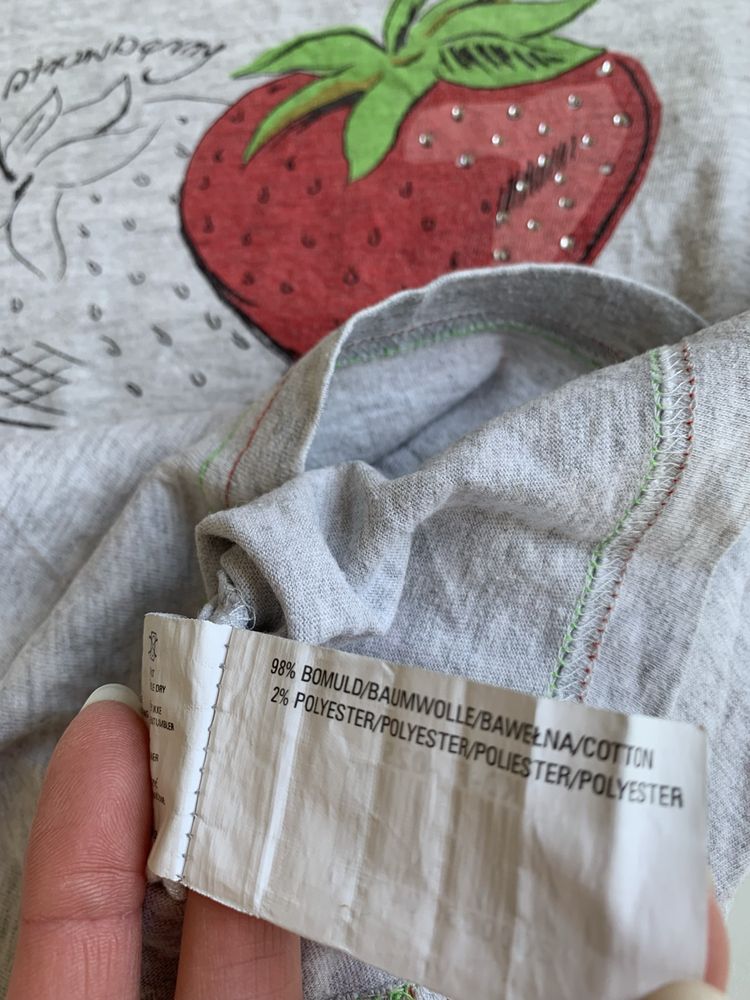 Bluzka na krótki rękawek „strawberry”, Carry