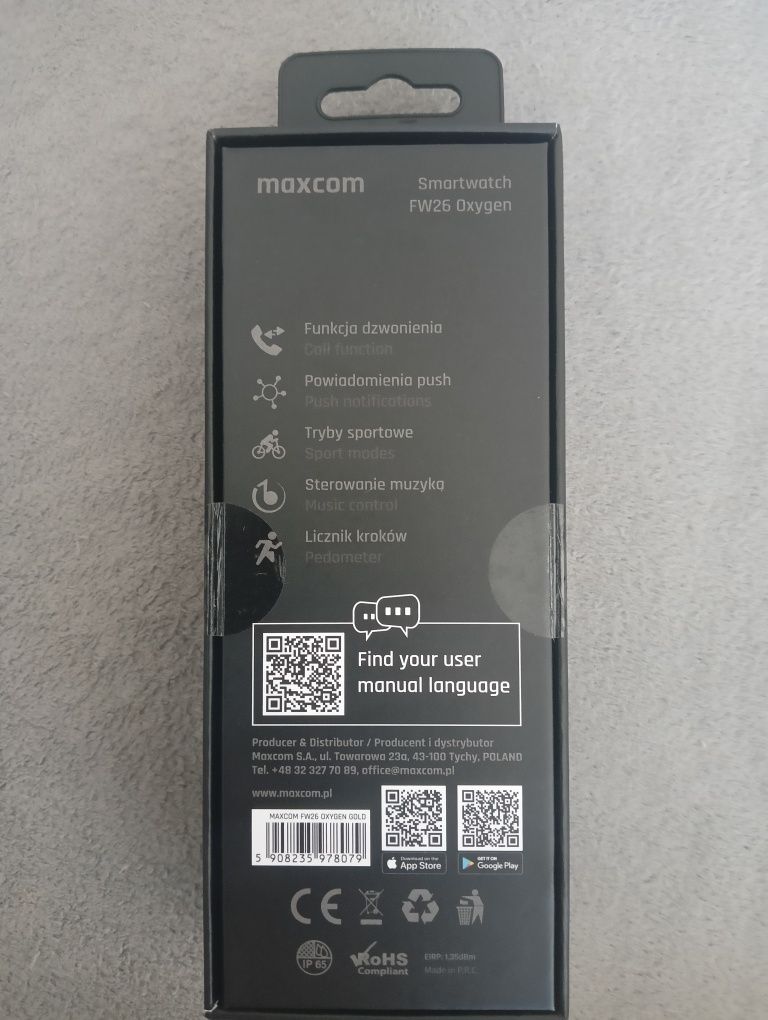 Smartwatch maxcom FW26 oxygen