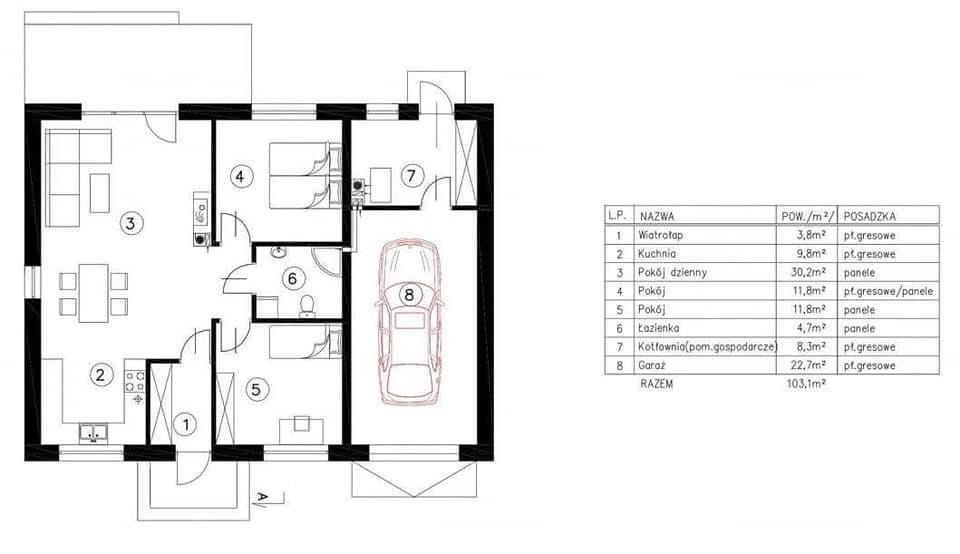 Dom do wynajecia w Golinie