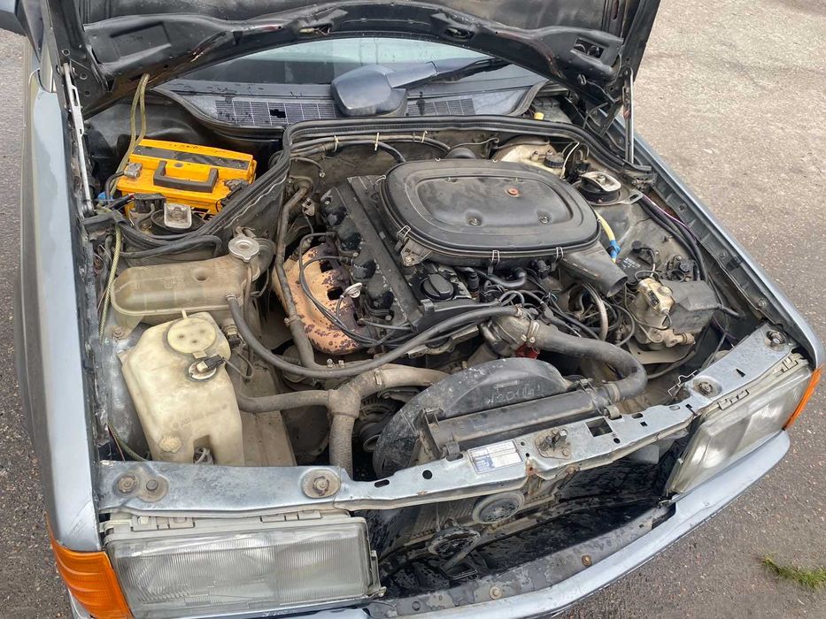 Mercedes Benz W201, 190, M102 на болти, гайки