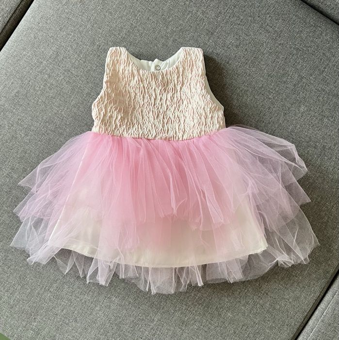 Сукня святкова для новонародженої дівчинки 0-3 міс