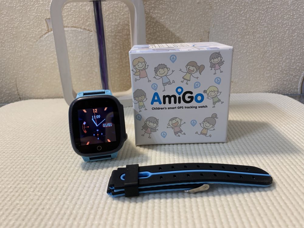 Смарт-годинник Amigo GO008 MILKY GPS WIFI Blue