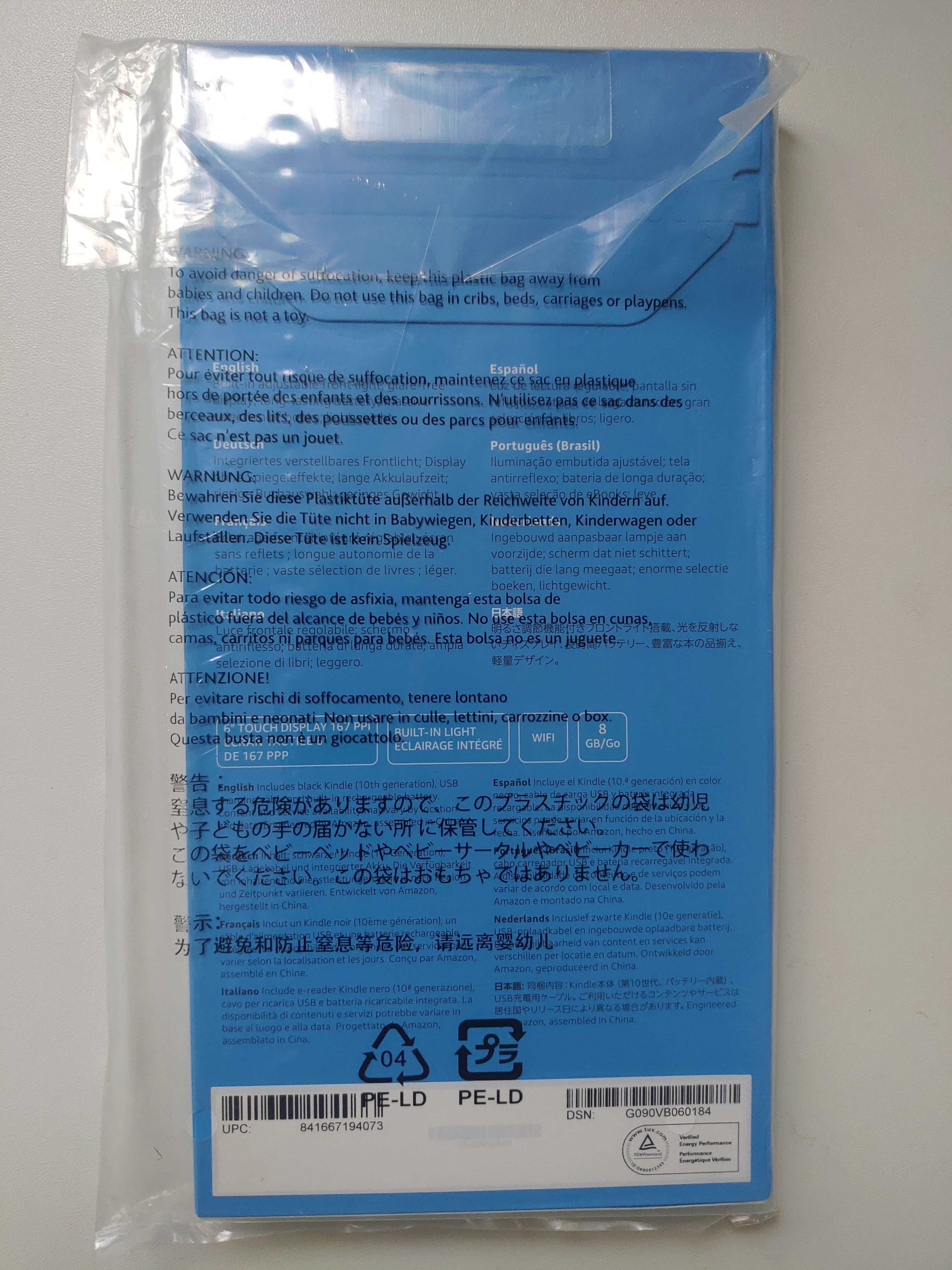 Новий kindle 10 Gen 6" підсв 8gb чорна