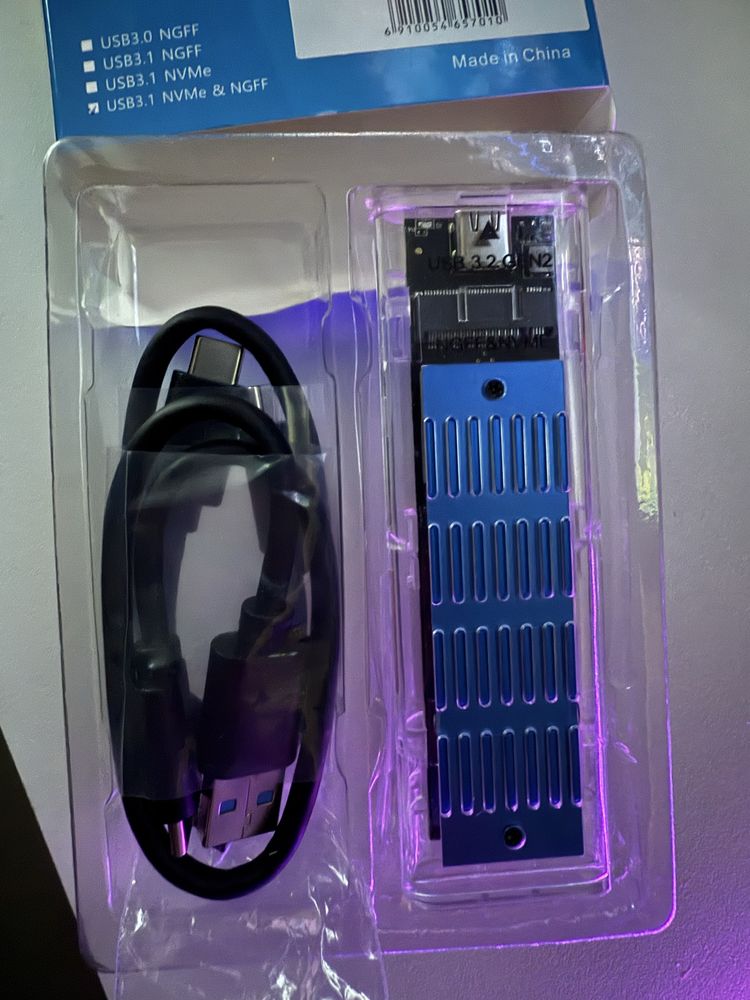 Зовншіня кишеня для SSD m.2 , Dynamode DM-CAD-SSD-09