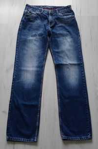 Męskie spodnie jeansowe TOMMY HILFIGER rozmiar M jeans wysyłka gratis!