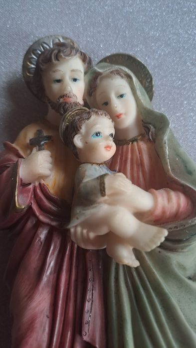 Figurka Swiety Józef i Maryja z dzieciątkiem