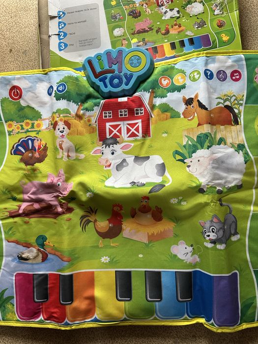 Розвиваючий музикальний килимок