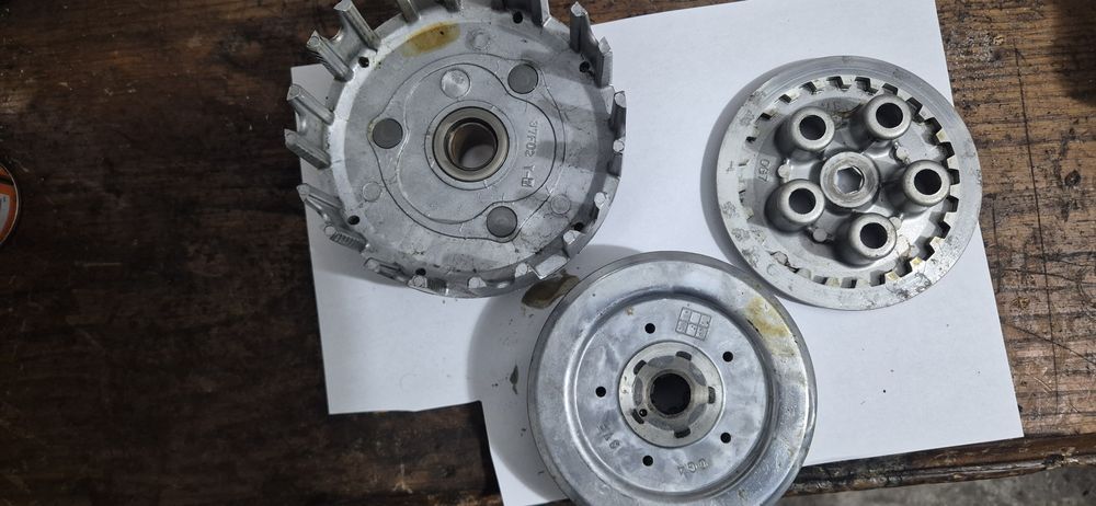 Embraiagem yamaha dtr 125 original, cesto,cepo ,prato de encosto como