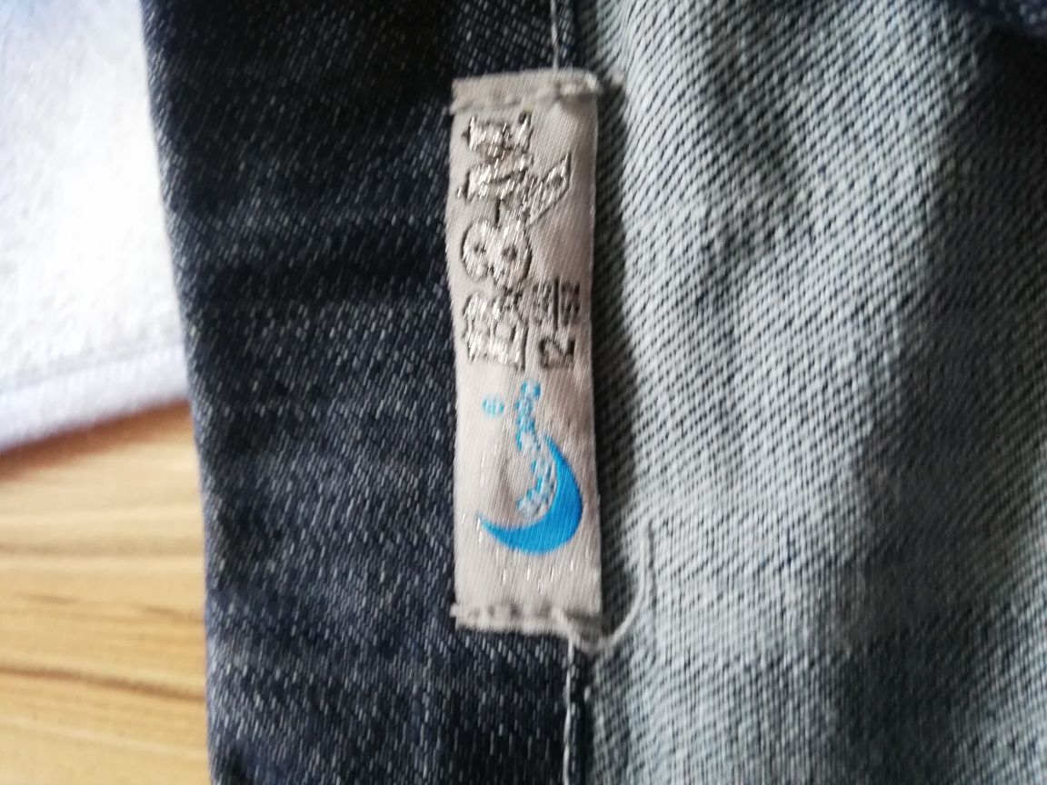 Kurtka przejściówka jeans r 146/152