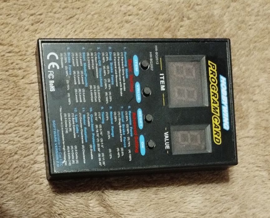 RC karta programujaca.