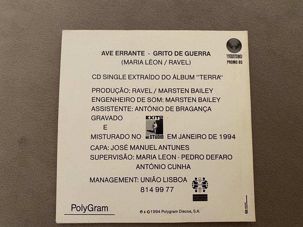 CD Single Promocional Ravel