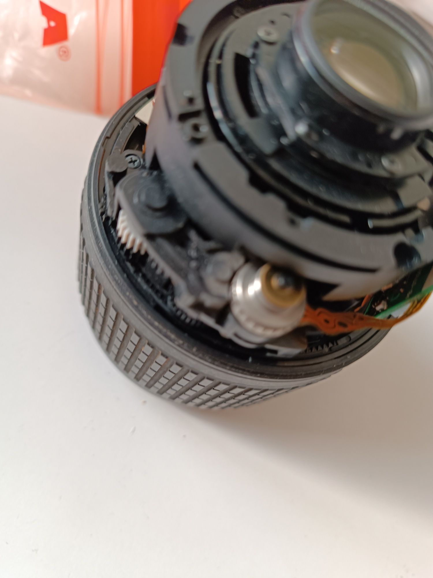 Obiektyw Nikkor 18-105 lustrzanka Nikon obiektyw części uszkodzony