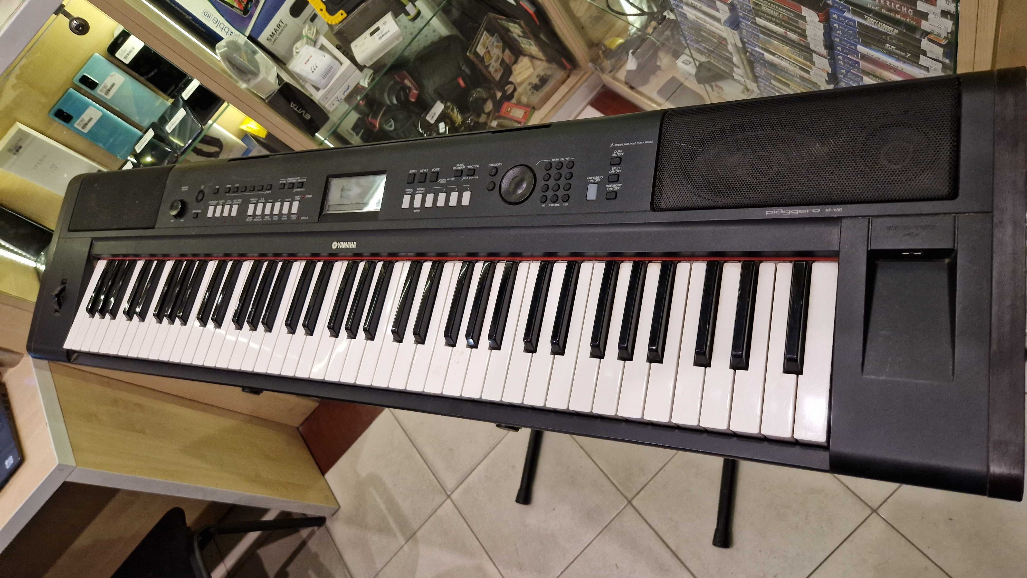 Keyboard Yamaha Piaggero NP-v80 / Komis Krzysiek